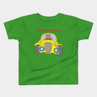 Get out of my way Kids T-Shirt